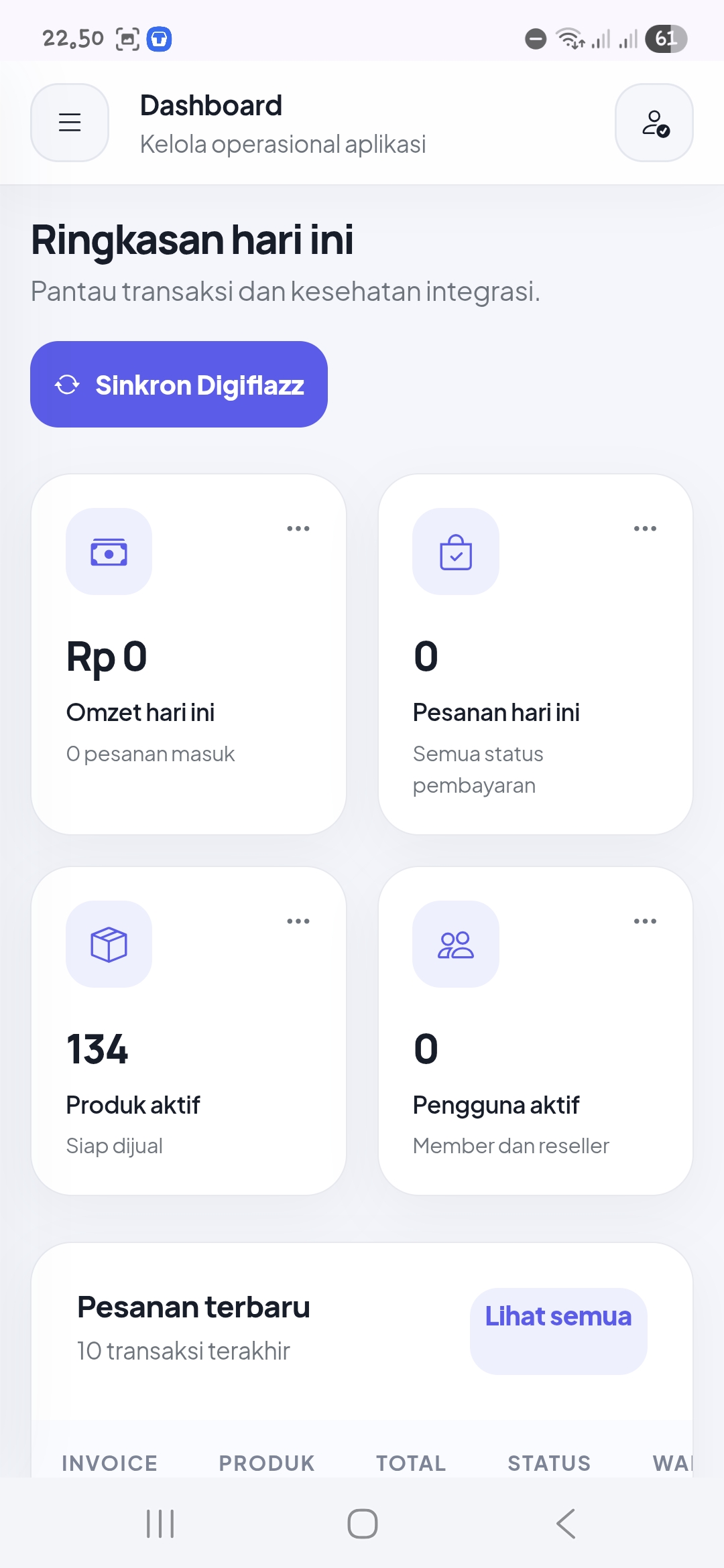 Aplikasi E-Wallet Digital Layanan PPOB Top Up Pulsa Paket Data Token PLN screenshot 4
