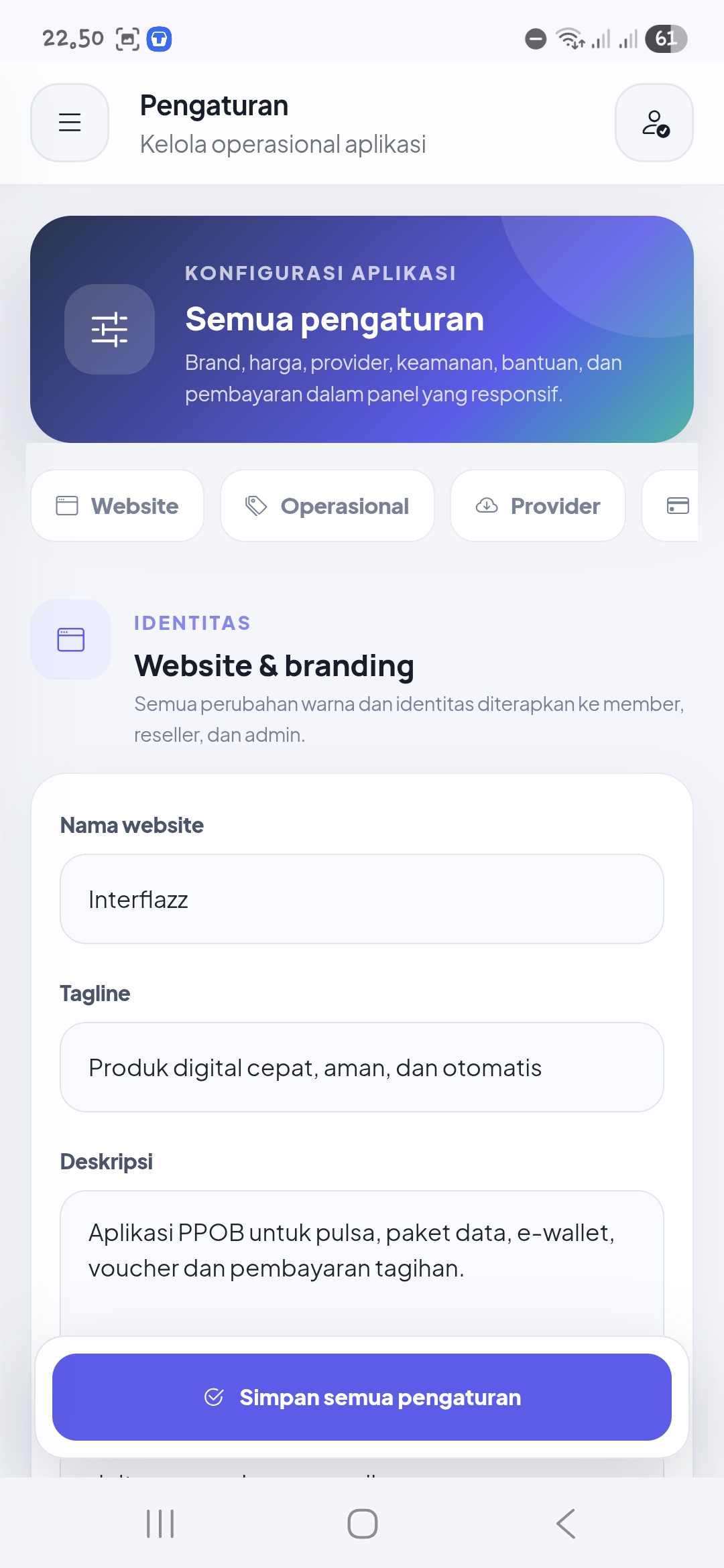Aplikasi E-Wallet Digital Layanan PPOB Top Up Pulsa Paket Data Token PLN screenshot 6
