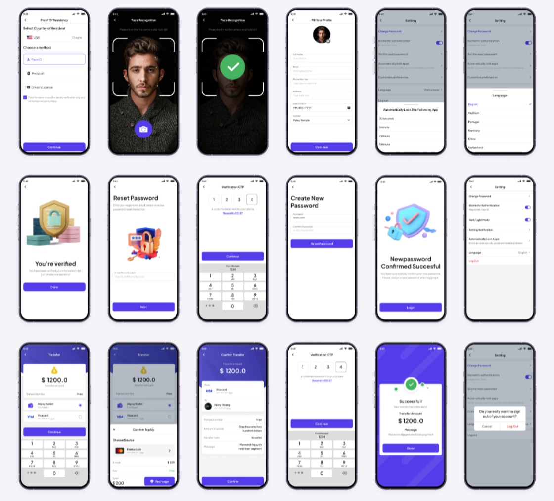 Tfpay | Template HTML PWA Mobile Dompet Elektronik screenshot 8