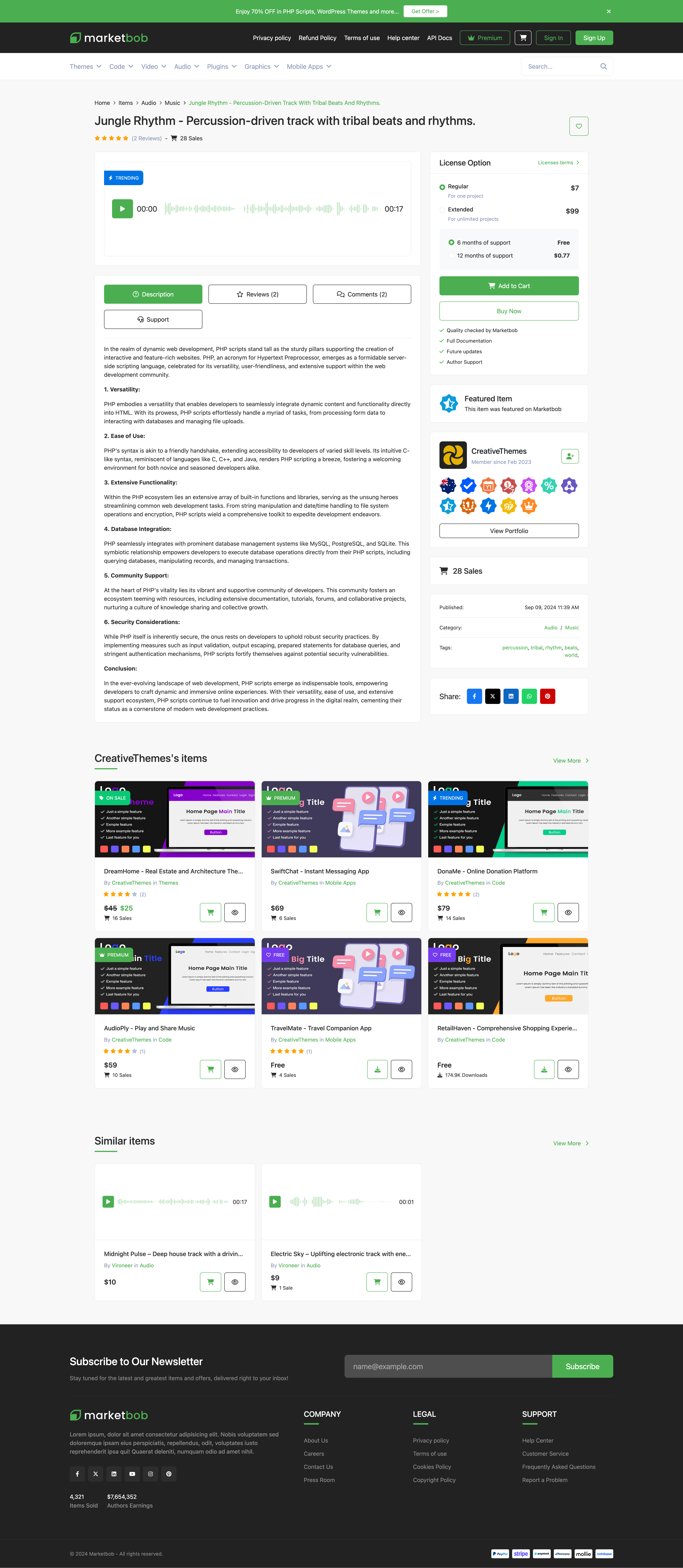 Marketbob - Web Penjualan Produk Digital Multi-Vendor (SAAS) screenshot 4