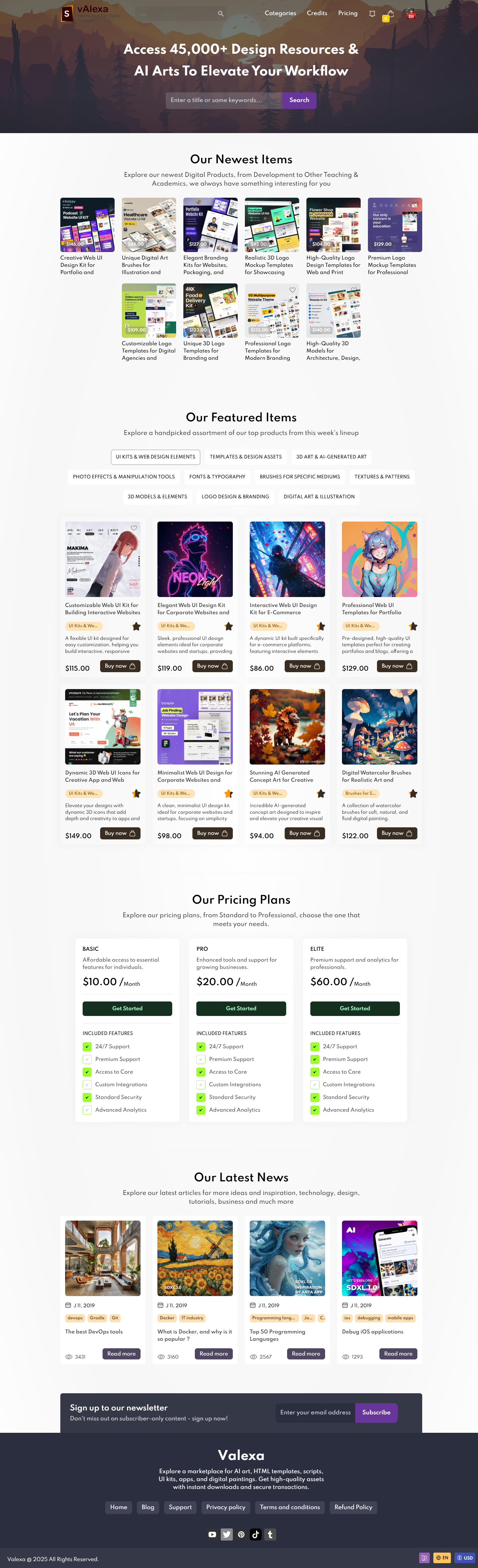 Script Web PHP Valexa untuk Menjual Produk Digital dan Unduhan Digital screenshot 2